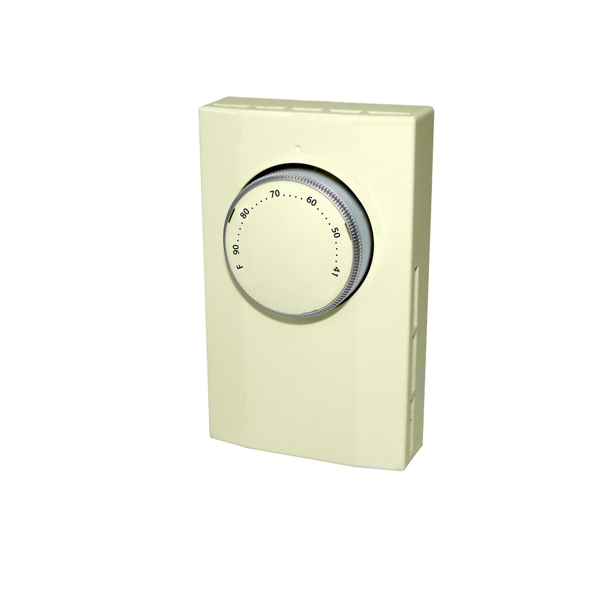 King Electrical Single Pole Mechanical Thermostat, Almond, Model# K101A